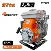 NAKAYAMA PRO Négyütemű benzinmotoros vízszivattyú, 2,5 LE, 97 cm³, 1,5"(SP9800)