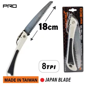   NAKAYAMA PRO összehajtható fűrész, szénacél, Japán gyártás, 180mm 1,3mm (SSF300)