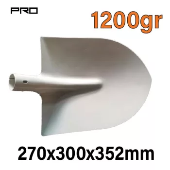 NAKAYAMA PRO ível lapátfej 270*300*352mm 1,2KG (SSF610)