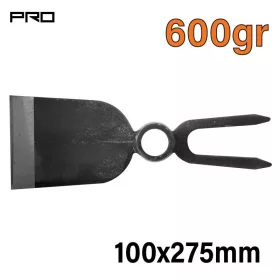   NAKAYAMA PRO Kétoldalas kapafej kapáláshoz és talajlazításhoz, 2 ágú, 100 × 275 mm, 600 g (SSF635)