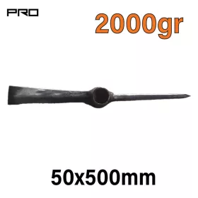   NAKAYAMA PRO Csákányfej kemény talaj bontásához és földmunkához, 2 kg, 500 mm (SSF650)