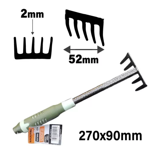 NAKAYAMA fém kézi gereblye (SSF682)