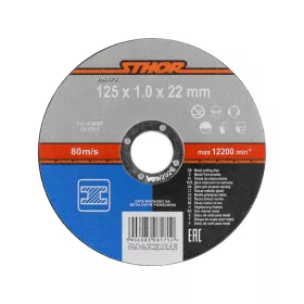 STHOR Fémvágó tárcsa 125X1X22 mm (08171)