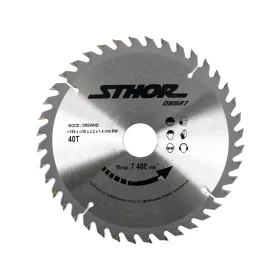STHOR TCT fűrészlap fához D184 x 30 mm, 40 fog (08827)