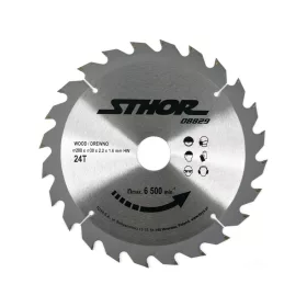 STHOR TCT fűrészlap fához D200 x 30 mm, 24 fog (08829)