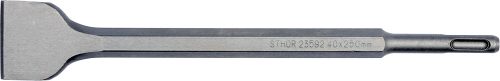 STHOR Vésőszár széles lapos SDS-Plus 40x14x250mm (23592)