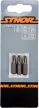 STHOR Bitkészlet 3 darab 1/4 PH3X25mm (65454)