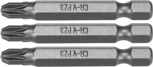 STHOR Bitkészlet 3 darab 1/4 PZ3X50mm (65477)