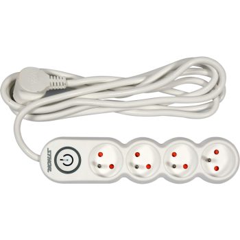 STHOR Elektromos hosszabbító 4 aljzattal, 3m (72354)