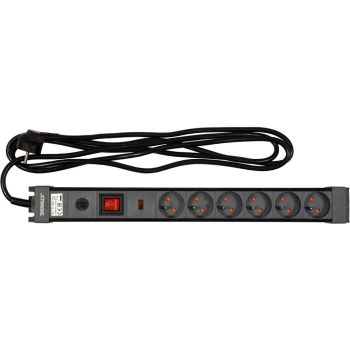   STHOR HOSSZABBÍTÓ KÁBEL ALUMÍNIUM HÁZBAN TÚL- ÉS TÚLTERHELÉS VÉDELEMEL, 6 ALJZAT  KAPCSOLÓVAL 3m (72371)