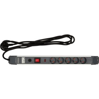   STHOR HOSSZABBÍTÓ KÁBEL ALUMÍNIUM HÁZBAN TÚL- ÉS TÚLTERHELÉS VÉDELEMEL, 5 ALJZAT ÉS KAPCSOLÓVAL 3 M(72372)