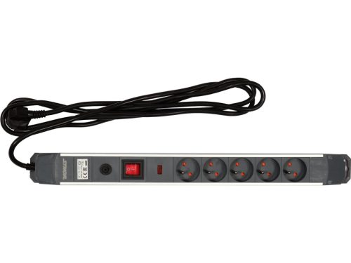 STHOR HOSSZABBÍTÓ KÁBEL ALUMÍNIUM HÁZBAN TÚL- ÉS TÚLTERHELÉS VÉDELEMEL, 5 ALJZAT ÉS KAPCSOLÓVAL 3 M(72372)