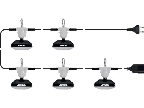 STHOR COB LED SPOTLÁMPA, FÉNYFÜZÉR KÉSZLET, 5X900LM, 15,4M (82863)