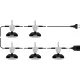 STHOR COB LED SPOTLÁMPA, FÉNYFÜZÉR KÉSZLET, 5X900LM, 15,4M (82863)