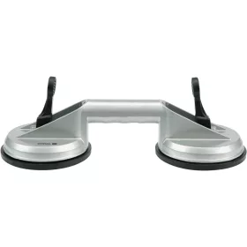   VOREL Üvegtábla fogó Alumínium 2 fejes 2x115mm 70kg (05312)