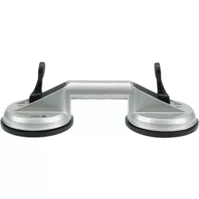   VOREL Üvegtábla fogó Alumínium 2 fejes 2x115mm 70kg (05312)