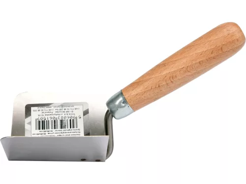 VOREL Kőműves kanál sarok belső Inox 80/60/60 (06150)