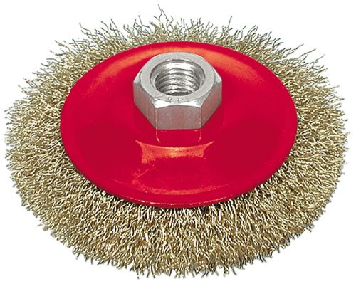 VOREL Körkörös drótkefe 115 mm (06973)