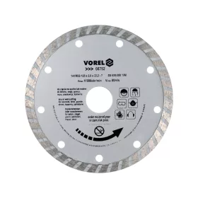 VOREL Turbo gyémánt vágókorong 125 mm (08752)
