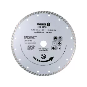 VOREL Turbo gyémánt vágókorong 230 mm (08755)