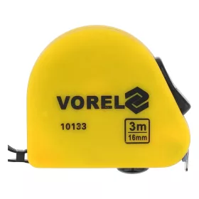 VOREL mérőszalag 3 m x 16 mm, kék (10133)