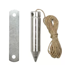 VOREL Függőón zsinórral, 80 g / 15x70 mm (17300)