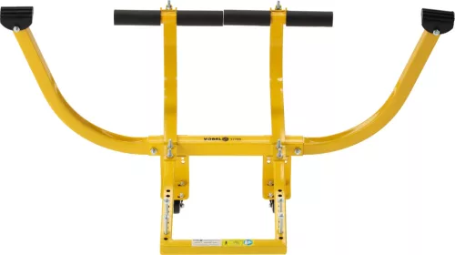 VOREL Létrastabilizátor és tetőkampó tetőn és falnál végzett munkához, 150 kg, 2 kerékkel (17780)