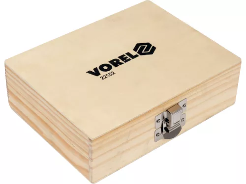 VOREL Faipari marókés készlet 12 db-os, 6 mm (22552)
