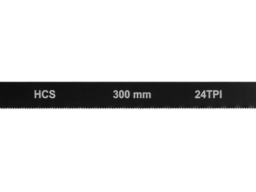 VOREL Fémfűrészlap készlet 300 mm, 24 TPI, HCS acél, 5 részes (27535)
