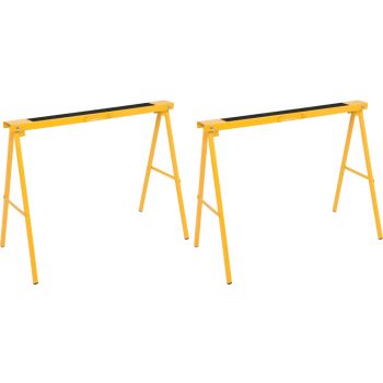 VOREL Fűrész Munkabak 2 db 100 x 10 x 75 cm (29401)