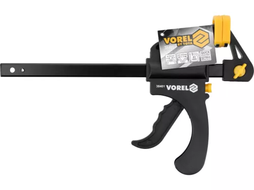 VOREL Egykezes gyorsszorító műanyag 150 mm (38401)