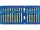 VOREL Bitfej készlet Torx, imbusz és XZN profilokkal, 30/75 mm, 40 részes (66400)