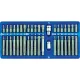 VOREL Bitfej készlet Torx, imbusz és XZN profilokkal, 30/75 mm, 40 részes (66400)