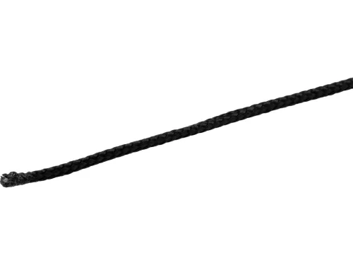 VOREL Fonott polipropilén kötél 3 mm, 600 m, fekete, orsós kiszerelés (69464)