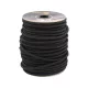 VOREL Rugalmas fonott kötél 12 mm, 100 m, gumiszálas maggal, fekete (69553)