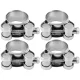 VOREL Csőbilincs GBS, 25–27 mm, 18 mm széles, horganyzott, 4 db (73790)