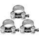 VOREL Csőbilincs GBS, 29–31 mm, 20 mm széles, horganyzott, 3 db (73792)