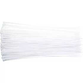 VOREL Kábelkötegelő fehér 300x3,6mm (100db/cs) (73885)