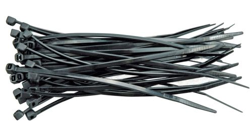 VOREL Kábelkötegelő fekete 100x2,5mm (100db/cs) (73892)