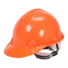 VOREL Munkavédelmi sisak narancssárga HDPE (VO-74171)