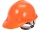 VOREL Munkavédelmi sisak narancssárga HDPE (VO-74171)