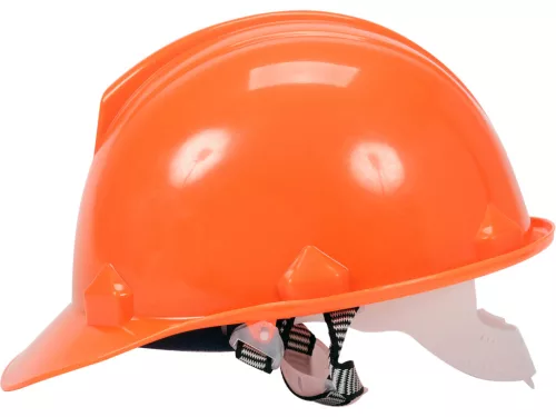 VOREL Munkavédelmi sisak narancssárga HDPE (VO-74171)