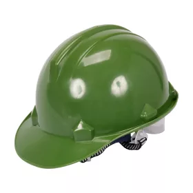 VOREL Munkavédelmi sisak zöld HDPE (VO-74176)