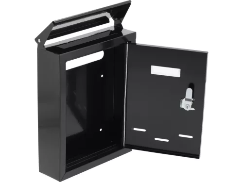 VOREL Postaláda 285X200X60mm fekete (78540)