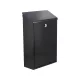 VOREL Postaláda 400X250X100mm fekete (78570)