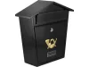 VOREL Postaláda fekete 380x320x105mm (78580)