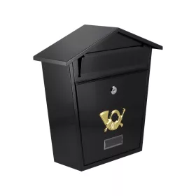VOREL Postaláda fekete 380x320x105mm (78580)