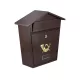 VOREL Postaláda barna 380x320x105mm (78582)