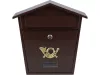 VOREL Postaláda barna 380x320x105mm (78582)