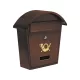 VOREL Postaláda 380x320x105 mm barna (78587)